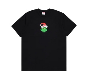 Buy Supreme Grinch Tee Black (FW24) at Sasom – Authentic and Ready to Ship