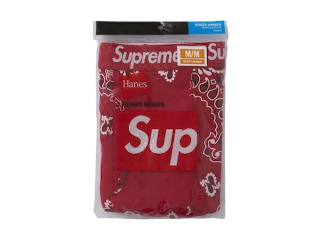 Supreme®/Hanes® Bandana Boxer Briefs Supreme Hanes Bandana Boxer