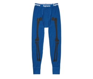 Buy Supreme Hanes Bones Thermal Pant Blue at Sasom – Authentic and Ready to Ship