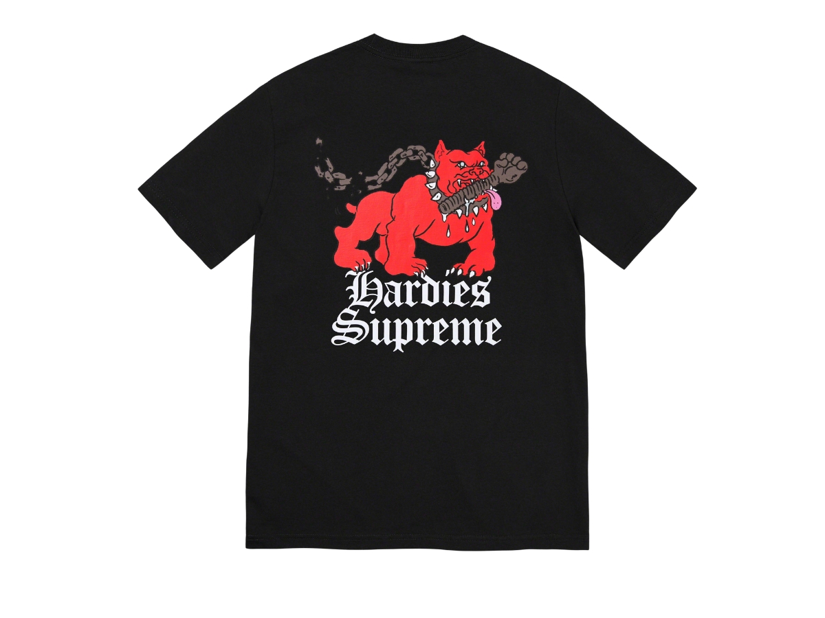 SASOM | เสื้อผ้า Supreme Hardies Dog Tee Black เช็คราคาล่าสุด