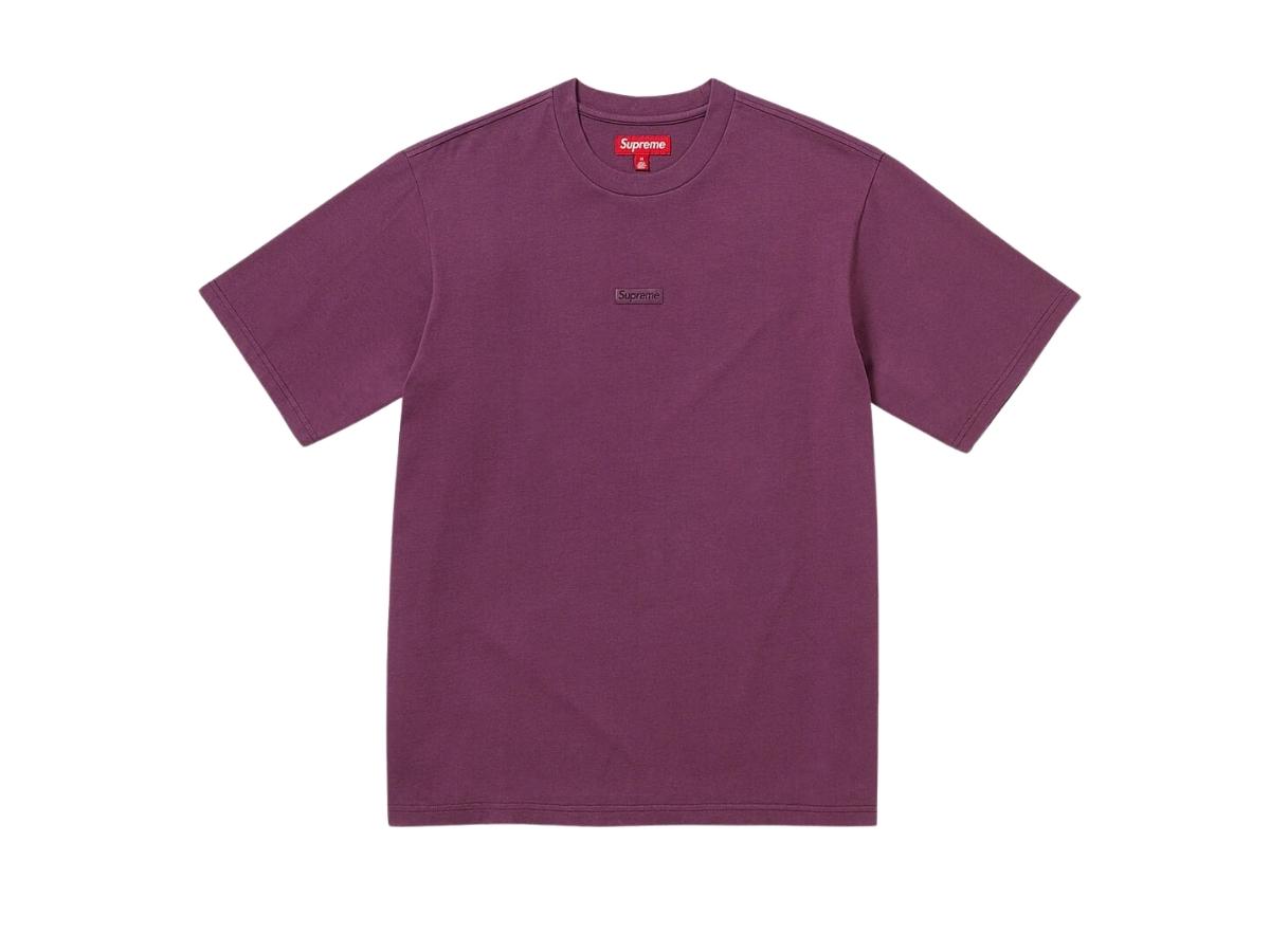 Supreme High Density Small Box S/S Top Plum (FW23) | ของแท้