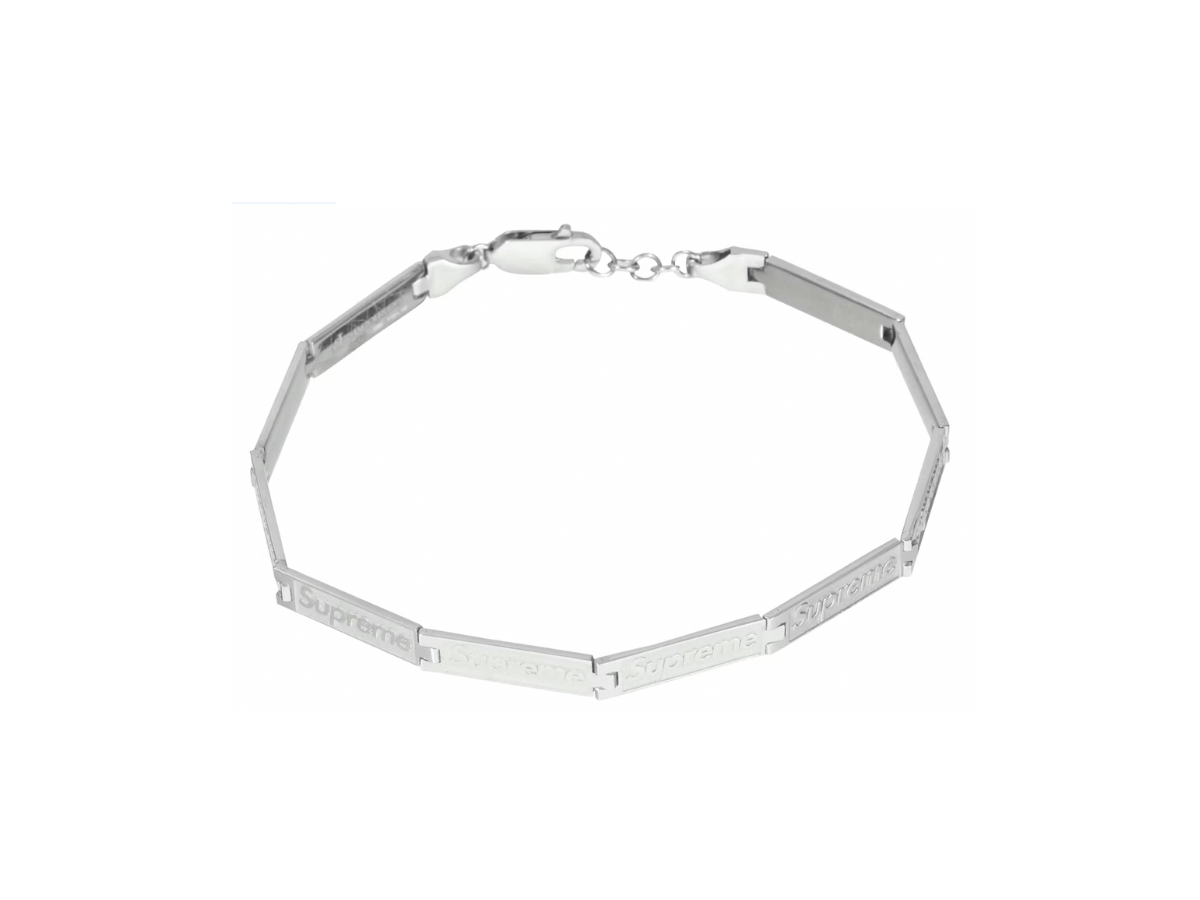 SASOM | accessories Supreme Jacob And Co Logo Link Bracelet ...