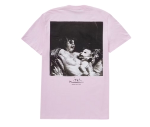 ช้อป Supreme Holy War Tee Light Pink (FW23)ของแท้ที่ SASOM
