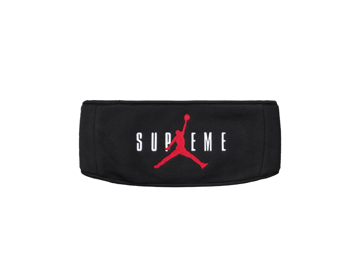 Supreme®/Jordan® Headband Supreme Jordan Headband Black - FW24 - US