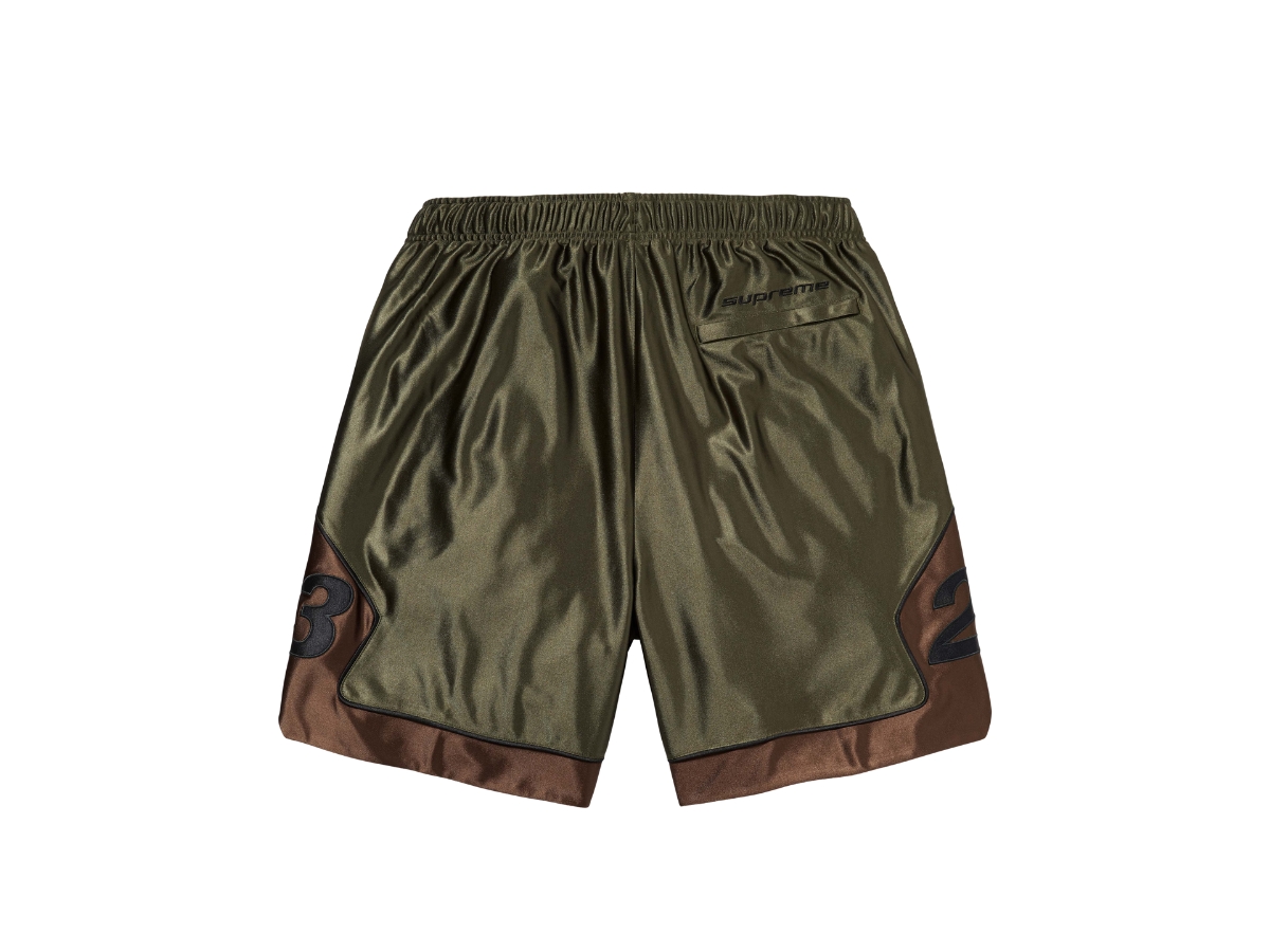 Supreme Jordan Warm Up Short Olive (FW24) | ของแท้