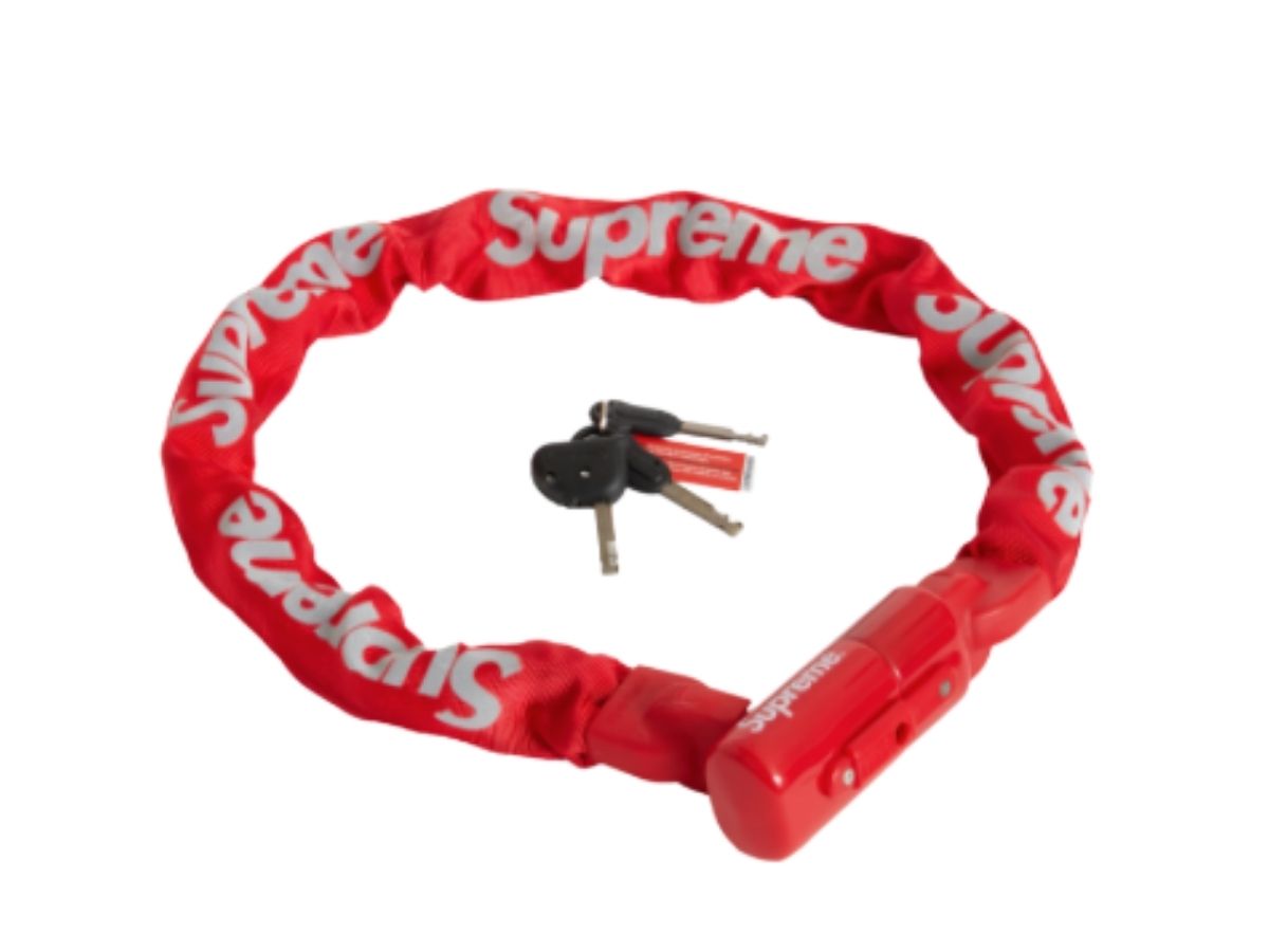 Supreme - k　Supreme/Kryptonite IN HAND!! Supreme Kryptonite Integrated Chain LockREFLECTIVE
