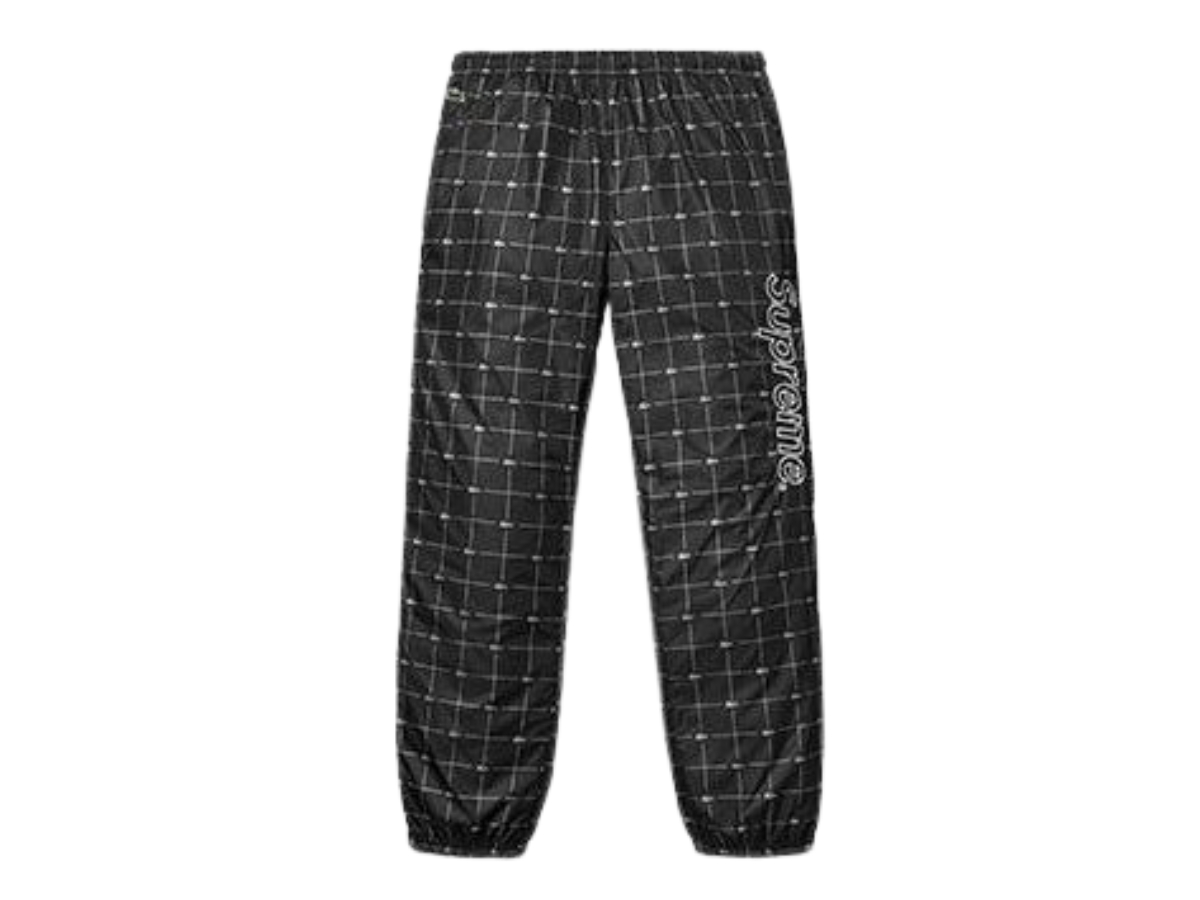 SASOM | apparel Supreme LACOSTE Reflective Grid Nylon Track Pant