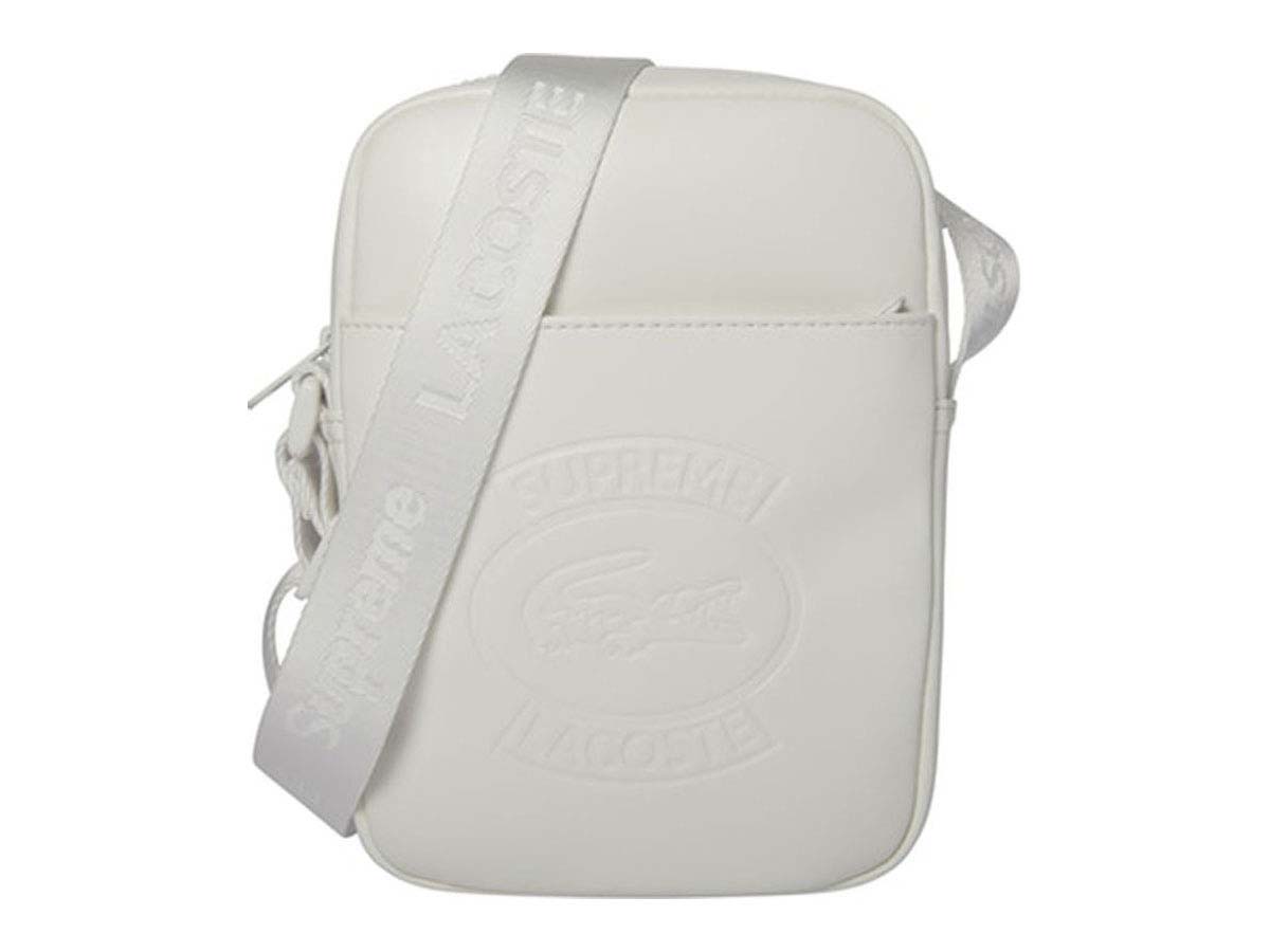 ช้อป Supreme Lacoste Shoulder Bag Whiteของแท้ที่ SASOM