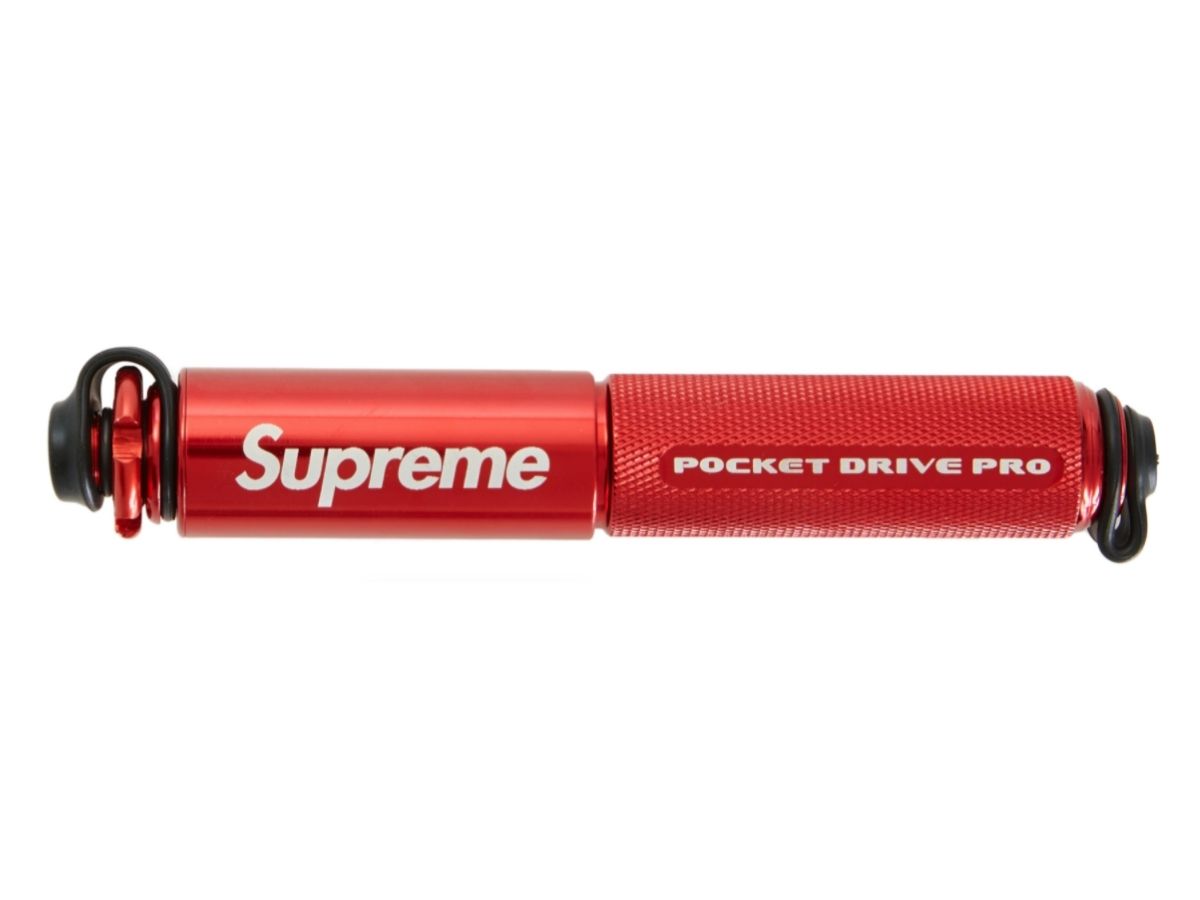 Supreme Lezyne Pocket Drive Pro Bike Pump Red | ของแท้