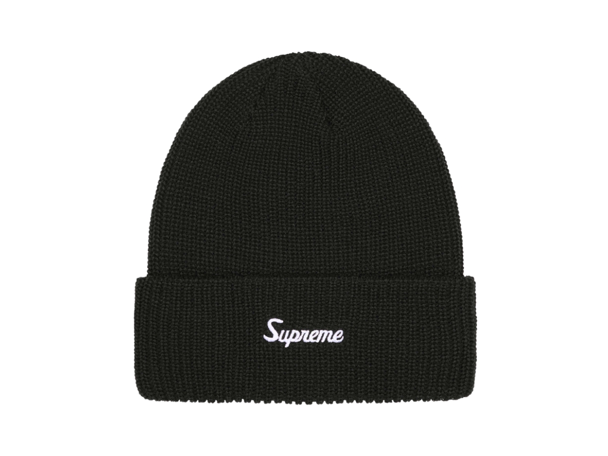 Buy Supreme Loose Gauge Beanie Black (FW24) | SASOM