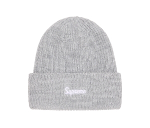 美品♡supreme loose gauge beanie FW23ライトグレー Buy Supreme Loose Gauge Beanie Heather Grey (FW23) | SASOM