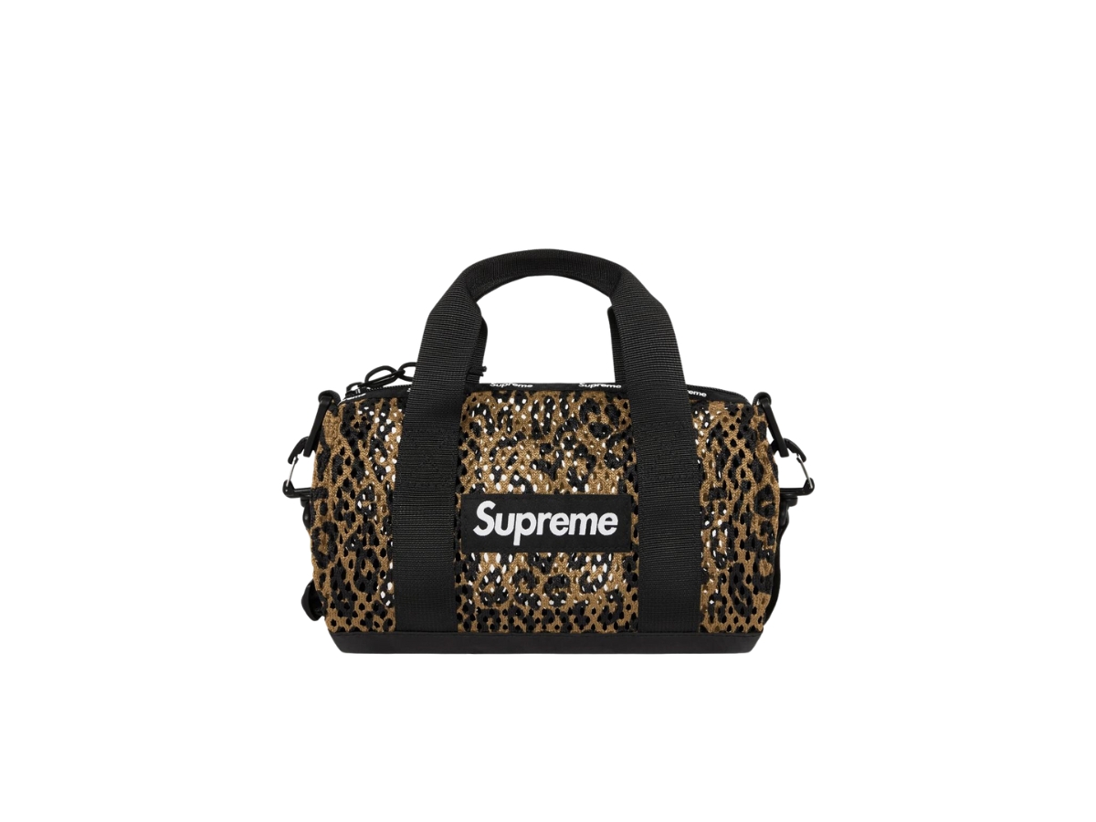 SASOM | กระเป๋า Supreme Mesh Mini Duffle Bag Leopard เช็คราคาล่าสุด