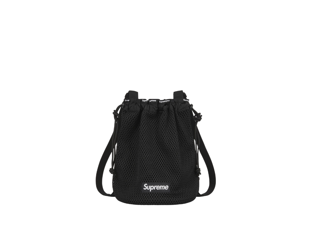 Supreme Mesh Small Backpack White
