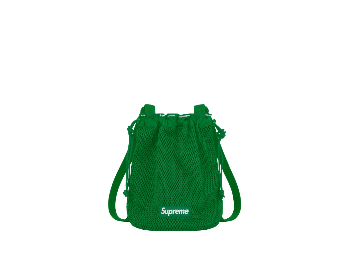 SASOM | bags Supreme Mesh Small Backpack Green Check the latest