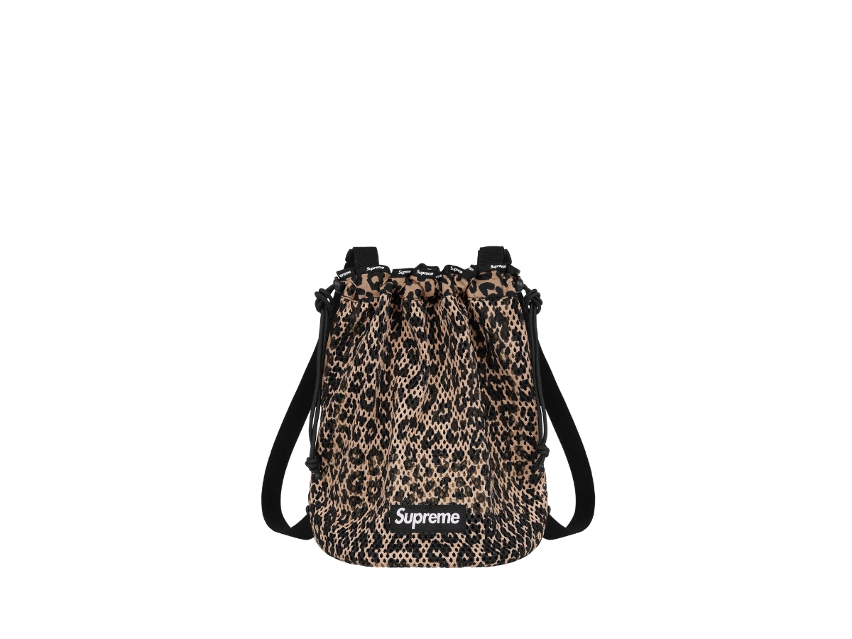 SASOM | bags Supreme Mesh Small Backpack Leopard Check the latest 