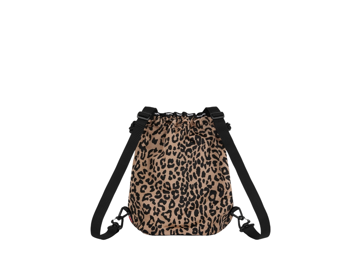 SASOM | bags Supreme Mesh Small Backpack Leopard Check the latest