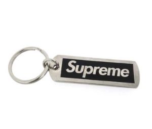 Supreme Metal Tag Keychain (Rare item)