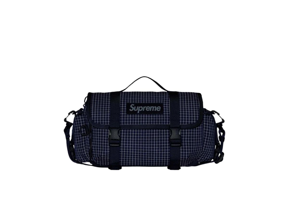 Supreme Mini Duffle Bag Navy (SS24) Shop Authentic at SASOM