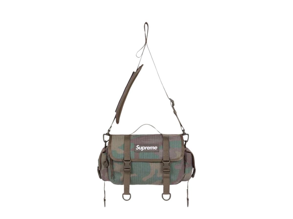 SASOM | bags Supreme Mini Duffle Bag Woodland Camo (SS24) Check 