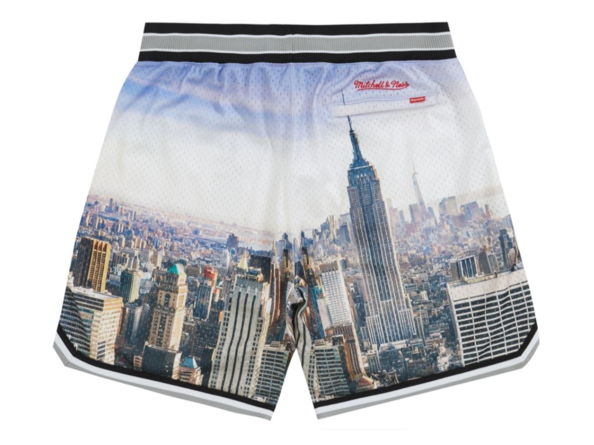 SASOM | apparel Supreme Mitchell & Ness Basketball Short Skyline Check the  latest price now!