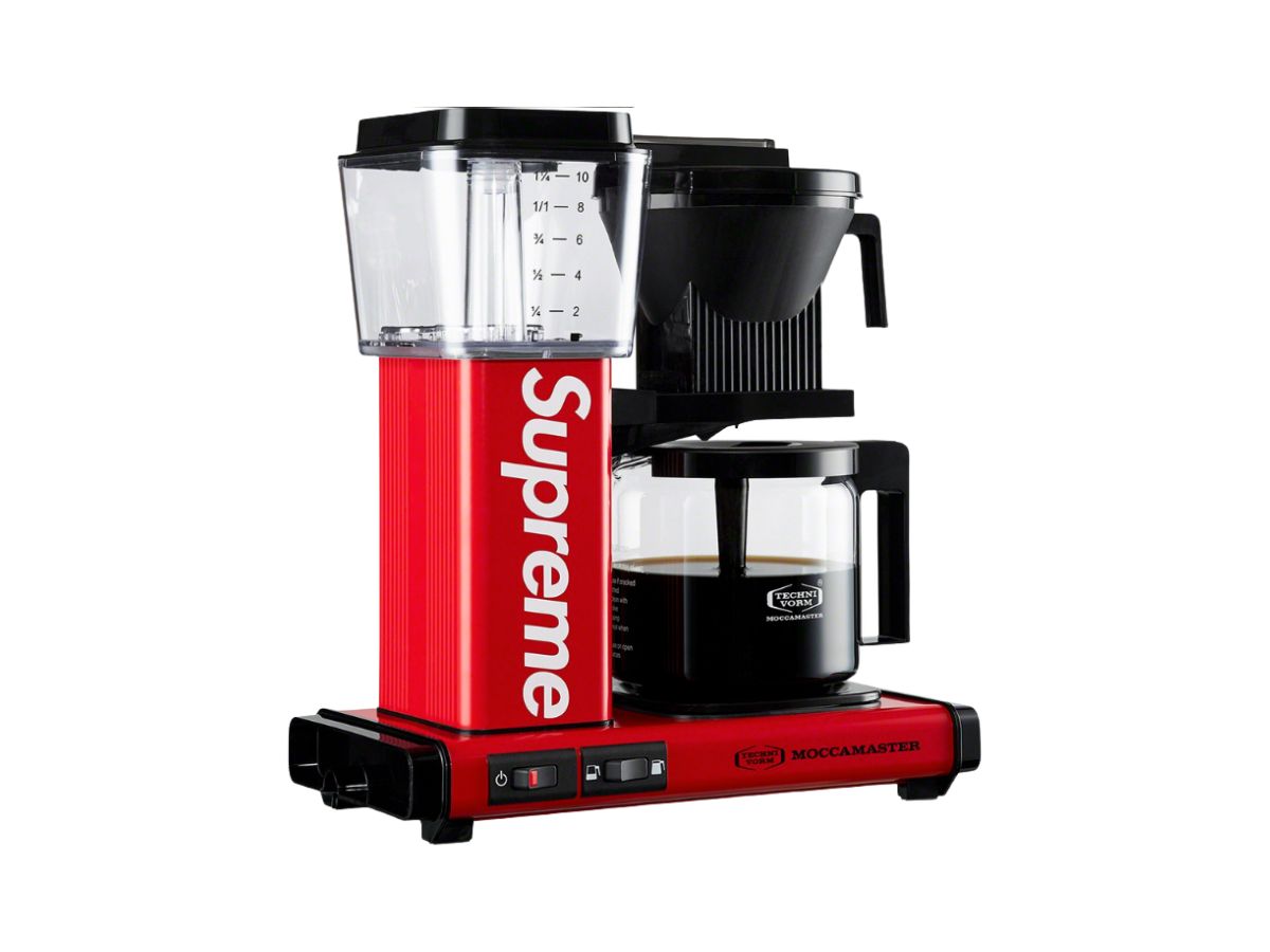 Supreme Moccamaster KBGV Select Coffee Maker (EU Plug) Red - FW22 - US