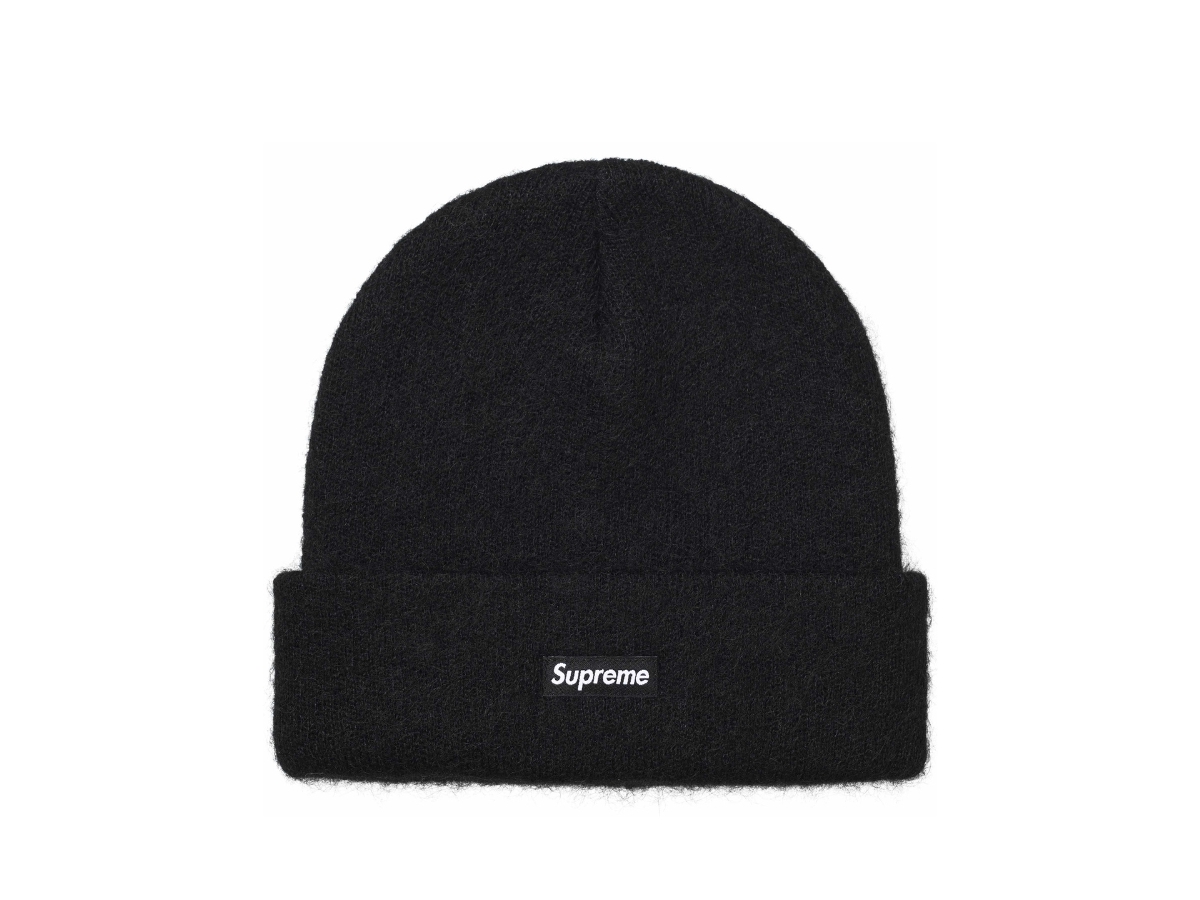 SASOM | accessories Supreme Mohair Beanie Black (FW24) Check the 