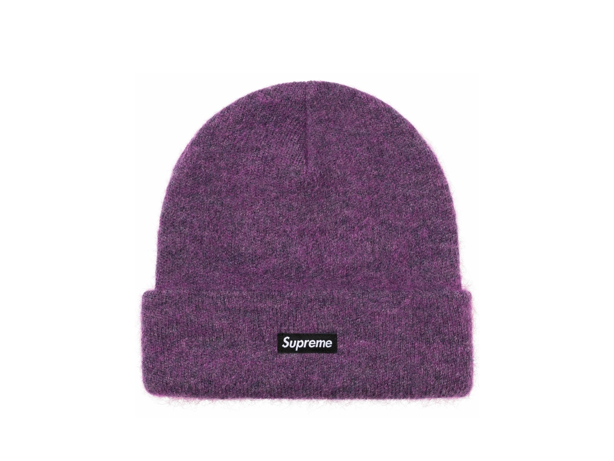 帽子 supreme mohair beanie plum 24FW Mohair Beanie - fall/winter 2025 - Supreme