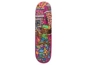 Supreme Molotov Kid Skateboard Deck Pink