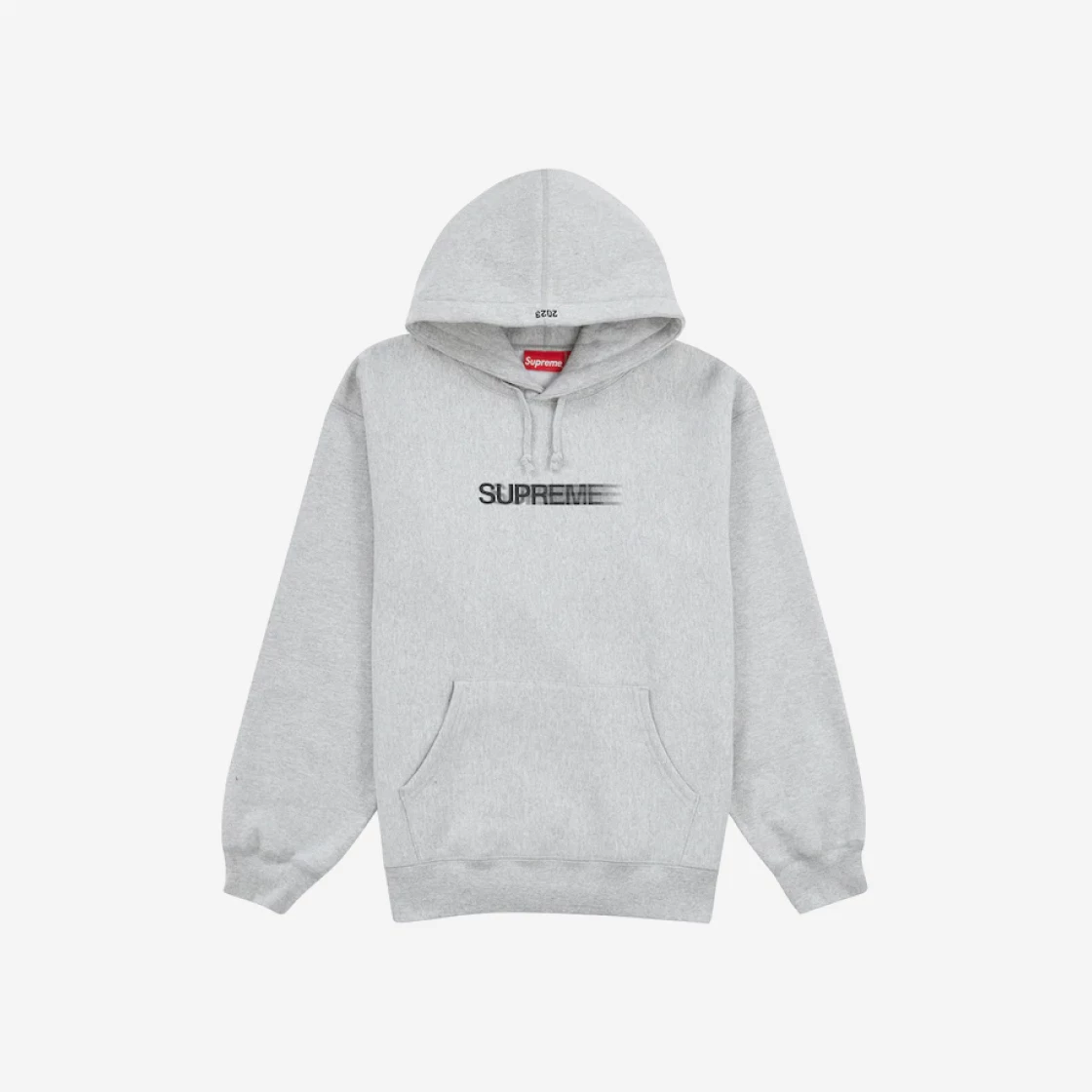 SASOM | apparel Supreme Motion Logo Hooded Sweatshirt Heather Grey