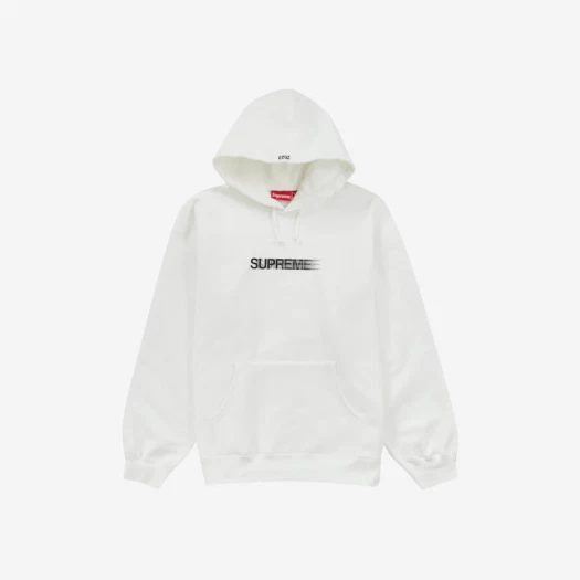 Buy Supreme Motion Logo Hooded Sweatshirt White - 23SS at Sasom – Authentic and Ready to Ship