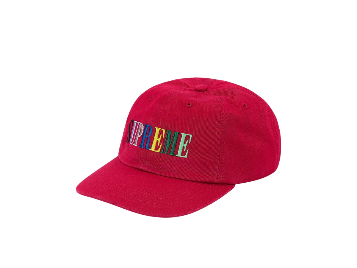 中古 Supreme FW20 Multi Color Logo 6-Panel Supreme Multi Color Logo 6-Panel (FW20) - $48