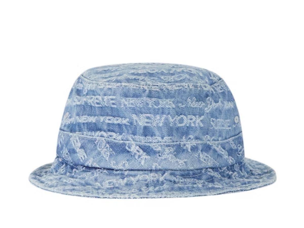 SASOM | accessories Supreme Multi Type Jacquard Denim Crusher Blue