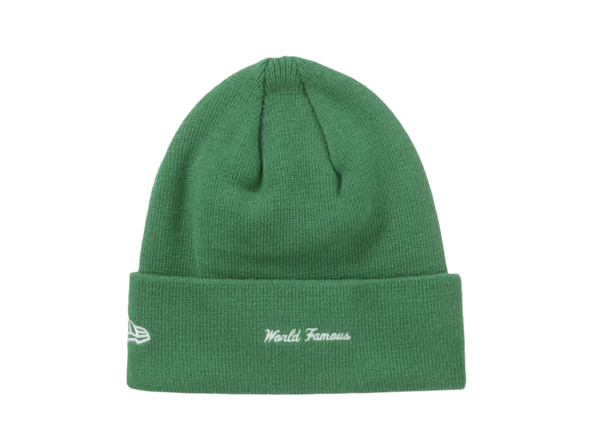 Supreme New Era Box Logo Beanie Green (FW24)