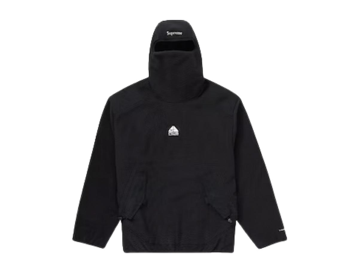 SASOM | apparel Supreme Nike ACG Fleece Pullover Black Check the