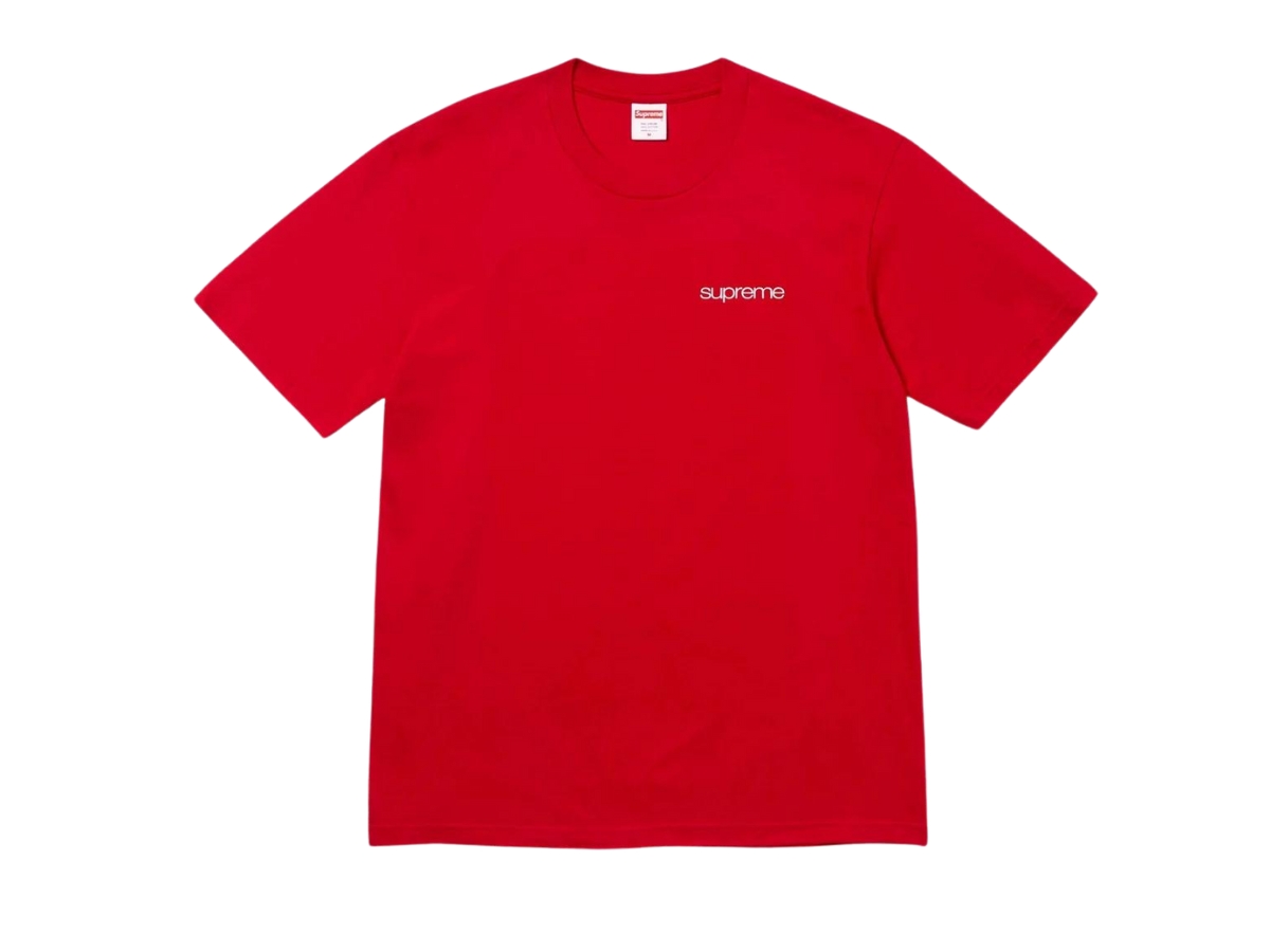 Supreme NYC Tee Red (FW23)