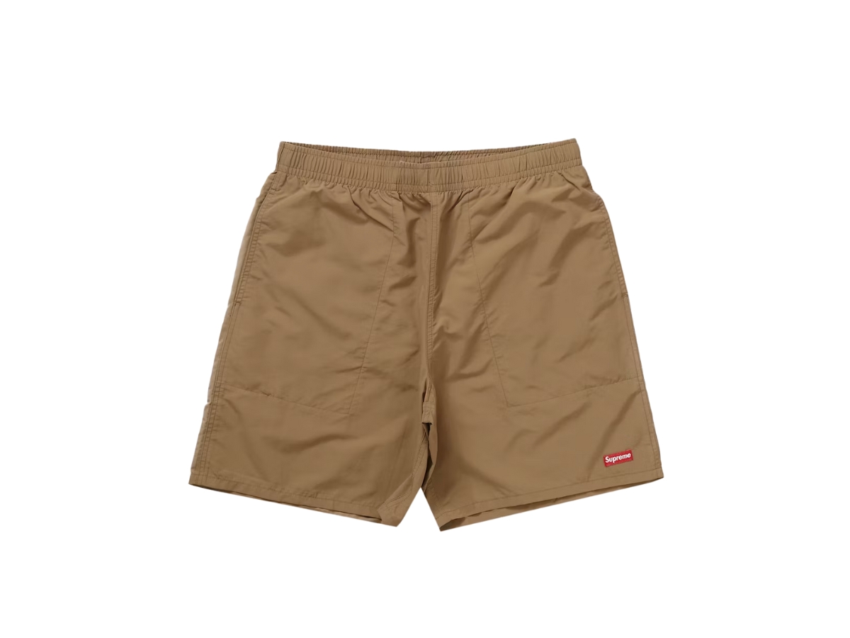 SASOM | เสื้อผ้า Supreme Nylon Water Short Light Brown (SS23) เช็ค