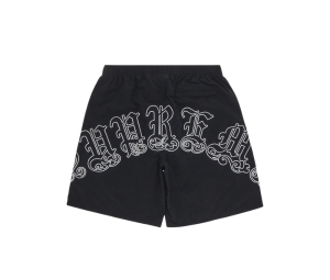 SASOM | เสื้อผ้า Supreme Old English Nylon Short Black เช็คราคาล่าสุด