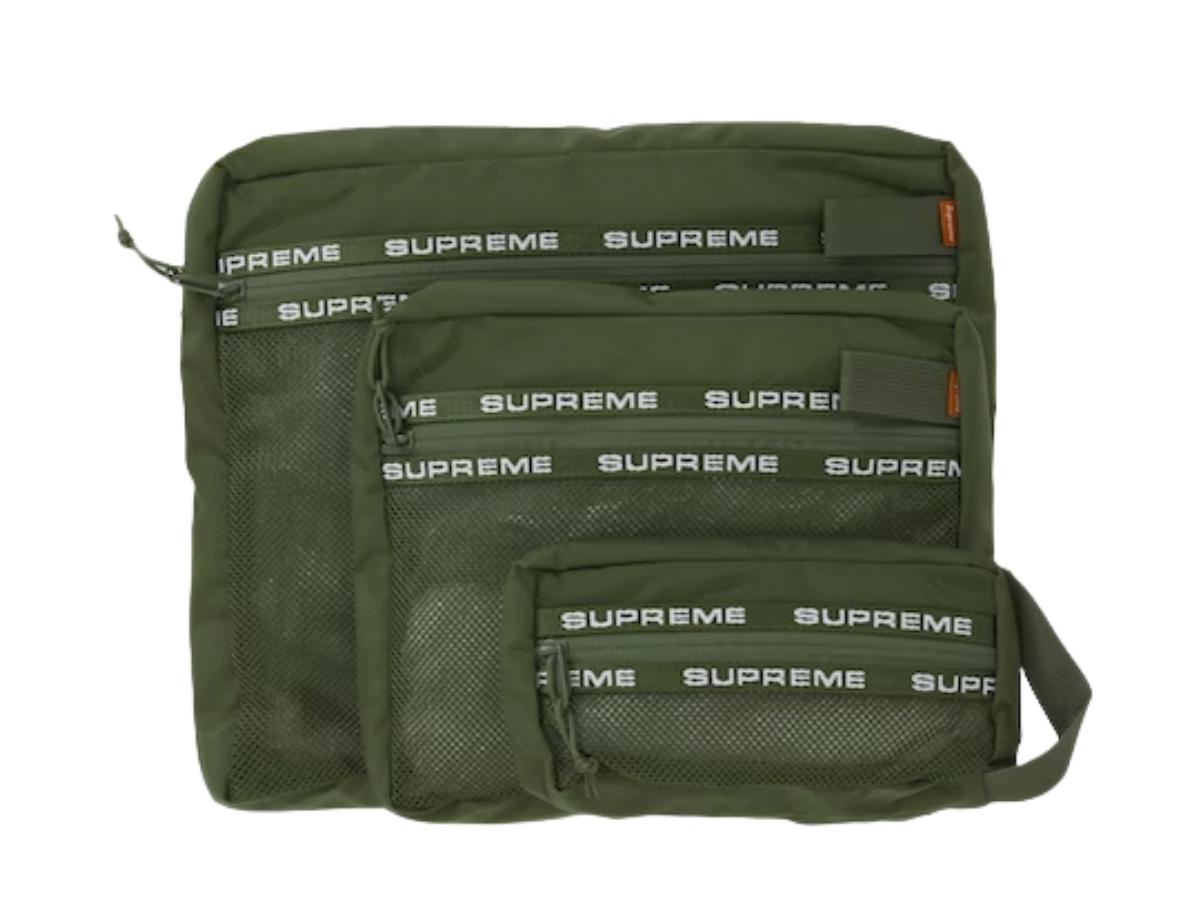 SASOM | bags Supreme Organizer Pouch Set Olive Check the latest