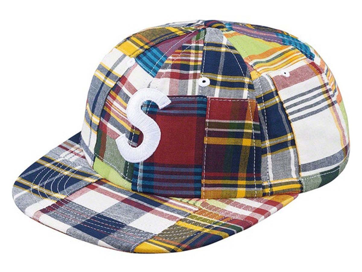 6 Panel Madras Supreme Patchwork Hat Supreme Patchwork Madras S