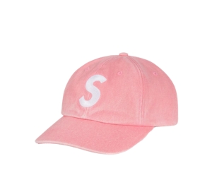 Buy Supreme Pigment S Logo 6-Panel Pink (FW24) at Sasom – Authentic and Ready to Ship