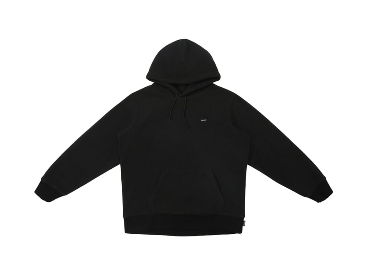 SASOM | apparel Supreme Polartec Hooded Sweatshirt (FW17) Black