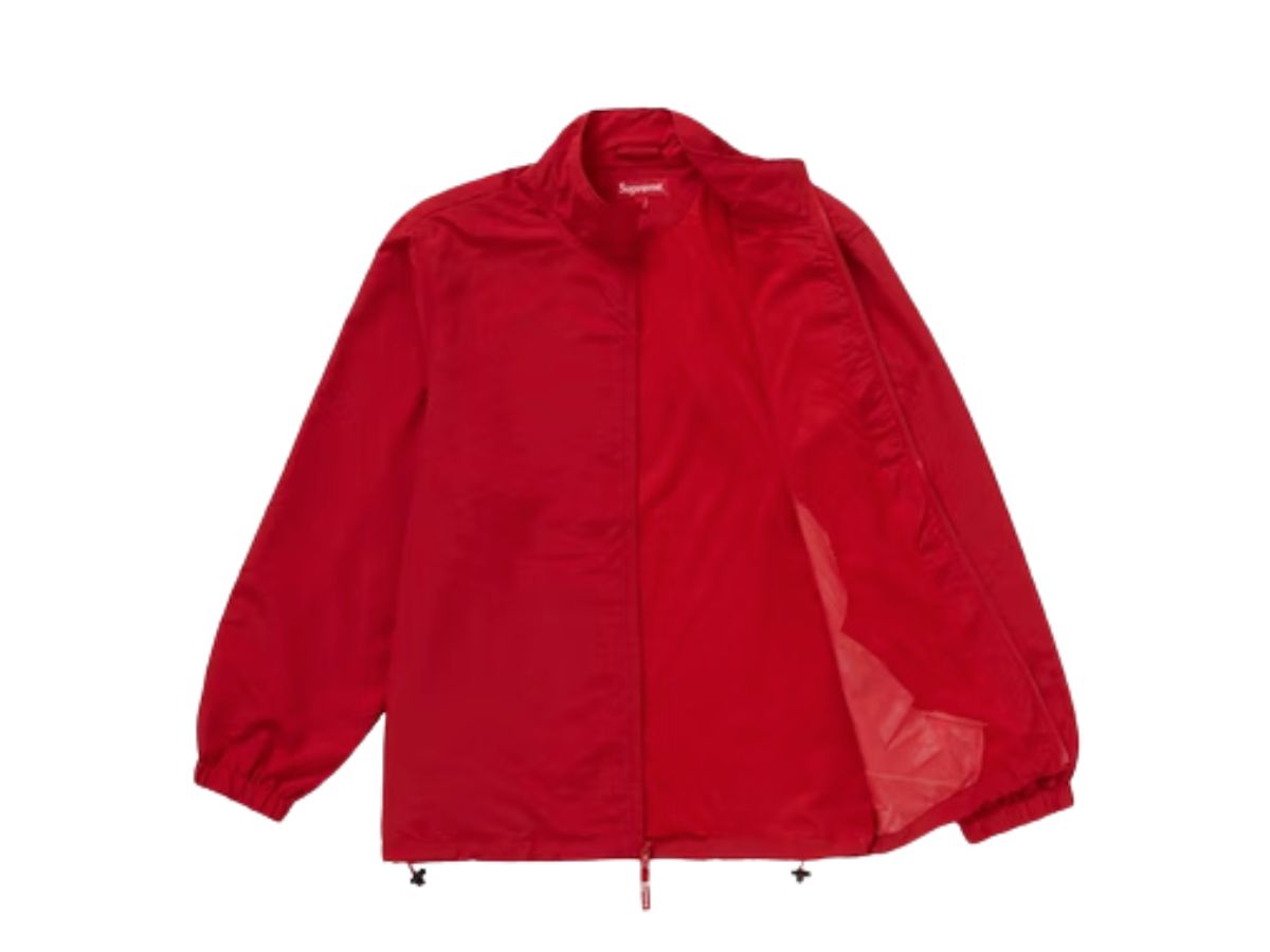 SASOM apparel Supreme S Logo Track Jacket Red Check the latest