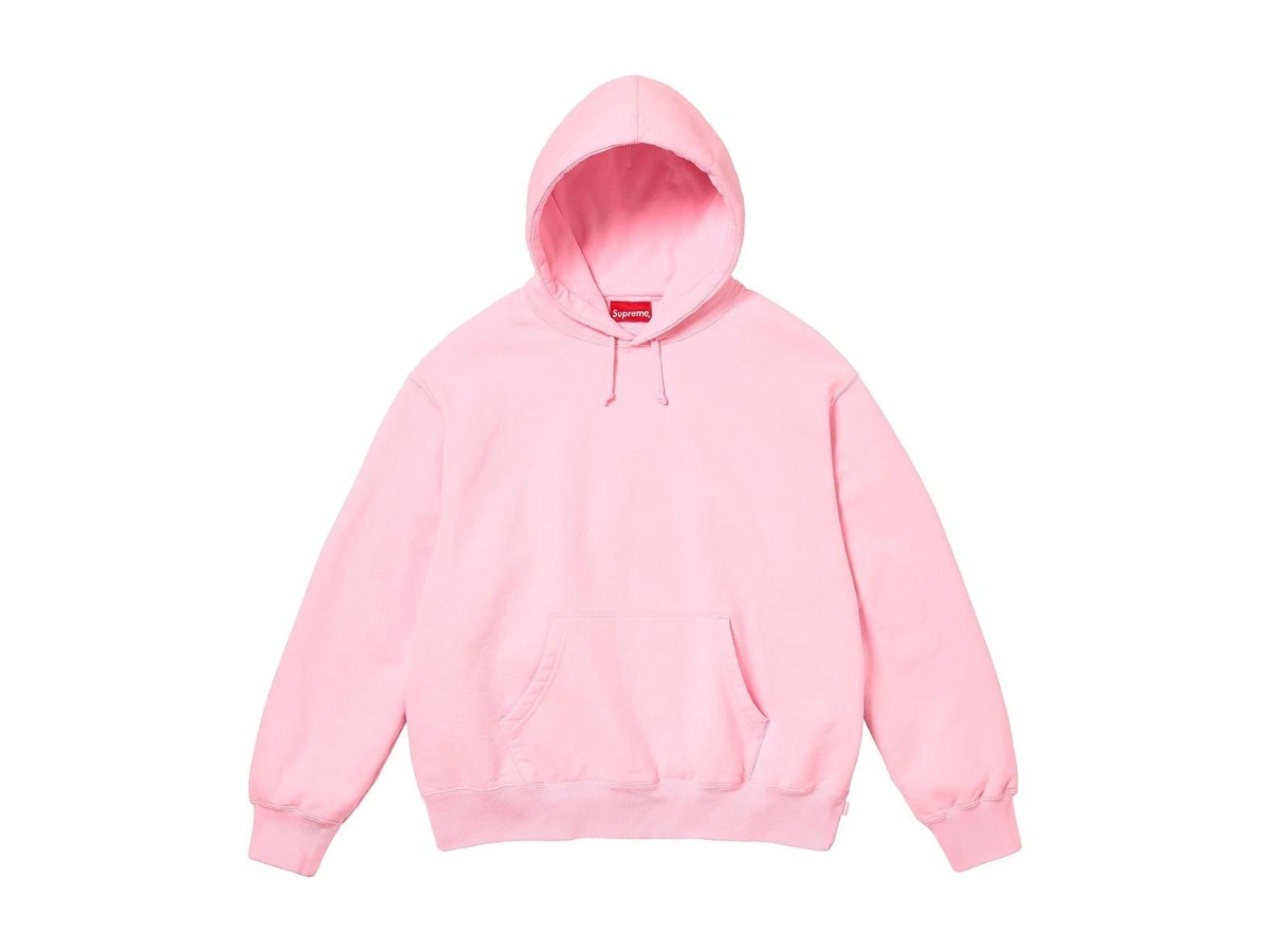 Supreme satin logo clearance hoodie