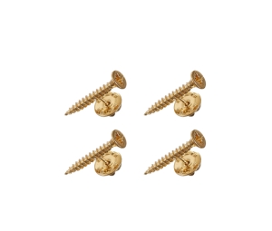 SASOM | accessories Supreme Screw Pin (Set of 4) Gold Check the