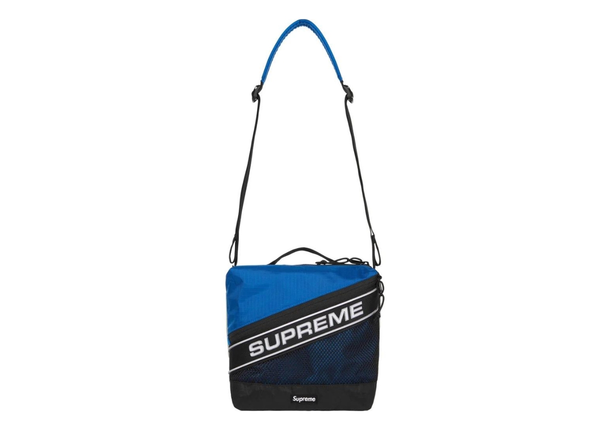 Blue supreme side bag sale