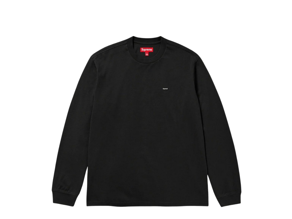 SASOM | เสื้อผ้า Supreme Small Box L/S Tee Black (FW23) เช็คราคาล่าสุด