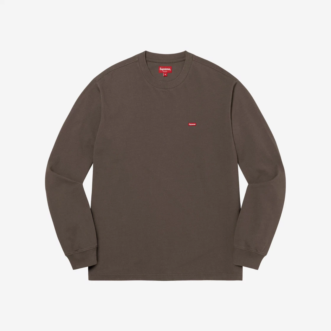 Buy Supreme Small Box L/S T-Shirt Brown - 23SS | SASOM