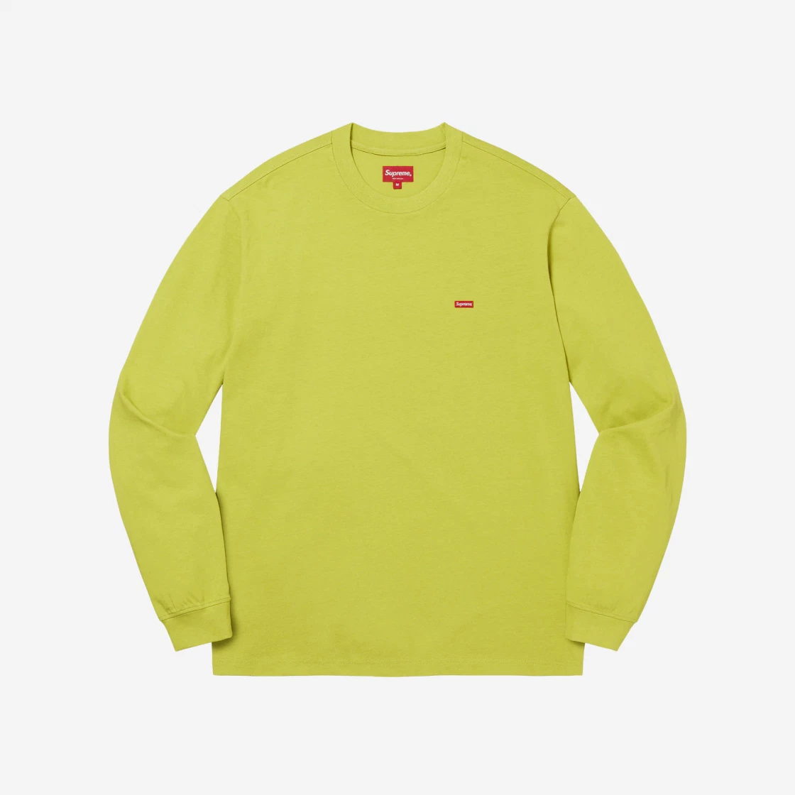SASOM | apparel Supreme Small Box L/S T-Shirt Green - 23SS Check