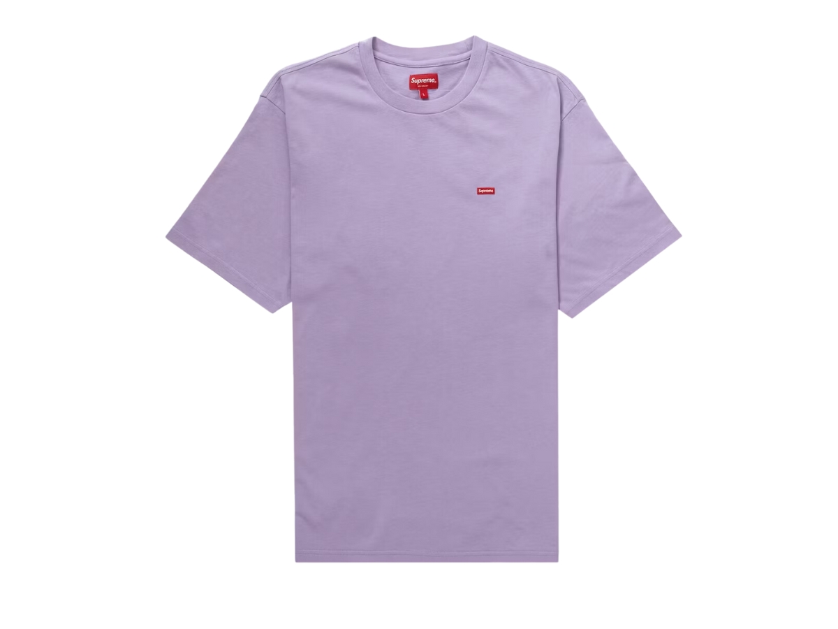 Supreme box logo tee on sale purple