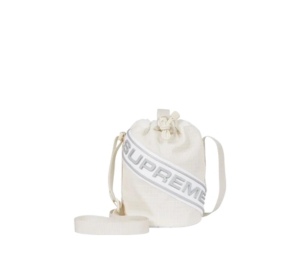 Buy Supreme Small Cinch Pouch White at Sasom – Authentic and Ready to Ship